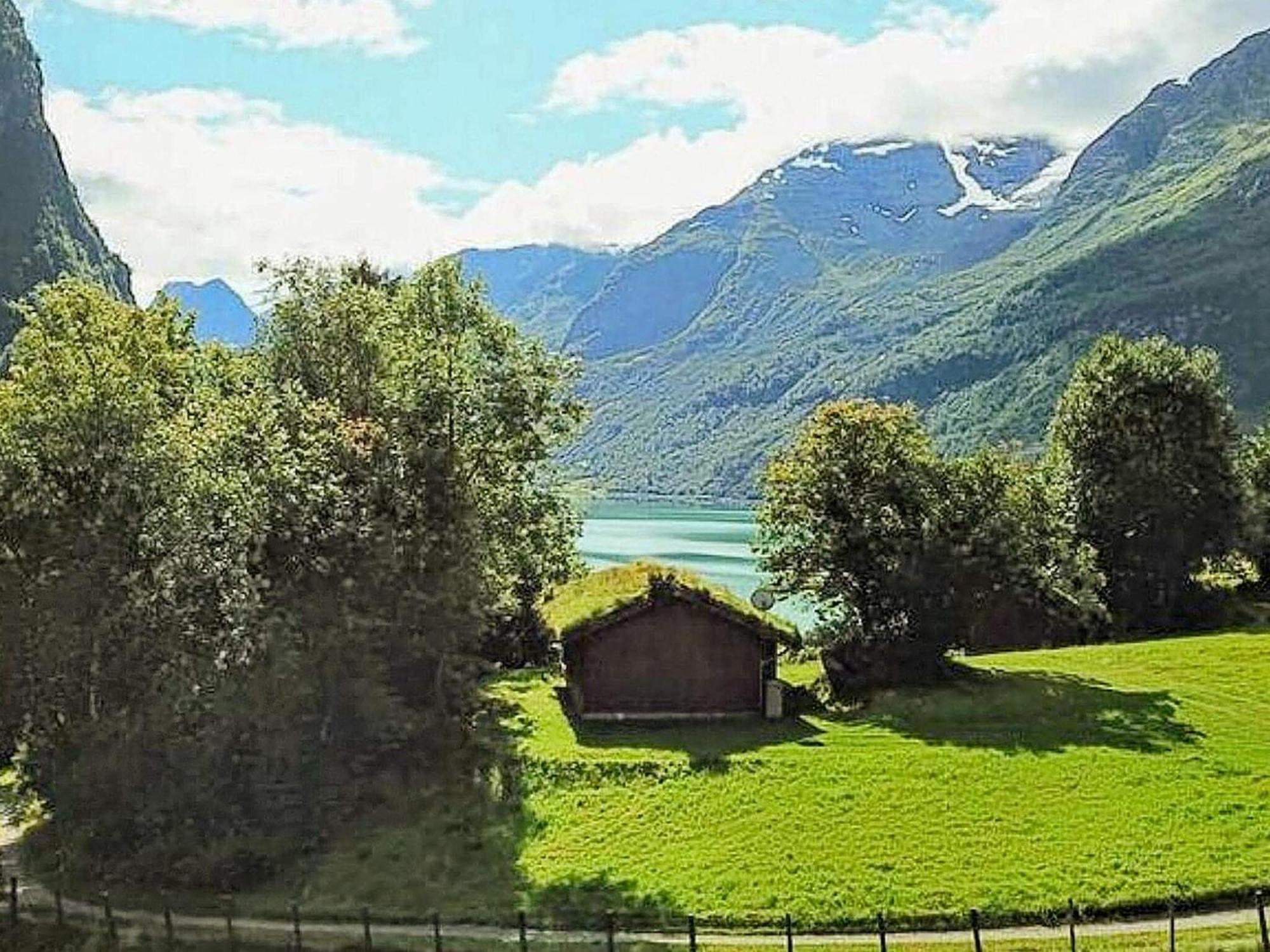 6 Person Holiday Home In Olden Esterno foto